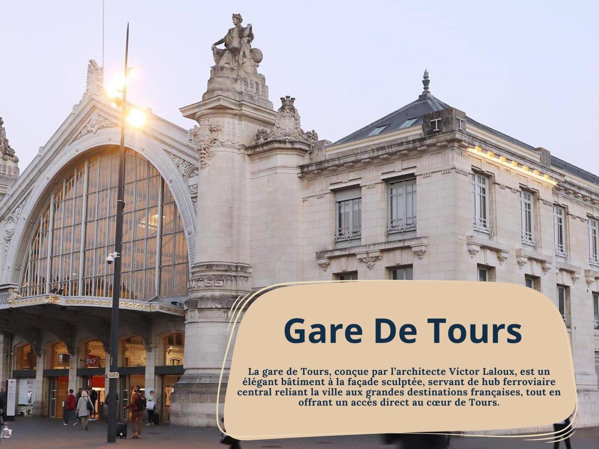 Le Michelet - Gare A 500 M Apartment Tours Luaran gambar